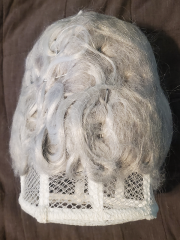 02 18th Century "Vampire Marie Antoinette" Wig Design - bumpit cage