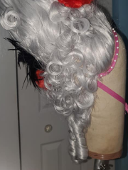 06 18th Century "Vampire Marie Antoinette" Wig Design - right