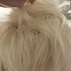 11 1920s “Flapper Fingerwave” Wig Repair  and Design - repair broken wefts
