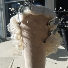 20 1920s “Flapper Fingerwave” Wig Repair  and Design - fingerwaves