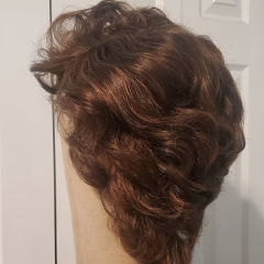 03 19th Century "Mr. Bingley " Wig Design - left