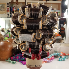 08 Hairspray 2018 - DVC-2018 - "Tracy Turnblad" Wig Design - rollerset