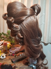 09 My Fair Lady "Eliza" Cosplay Wig Design - bulid 4
