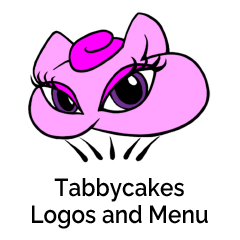 Tabbycakes Logos and Menu