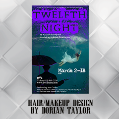 Twelfth Night - DVC Drama 2018 - HMU Design